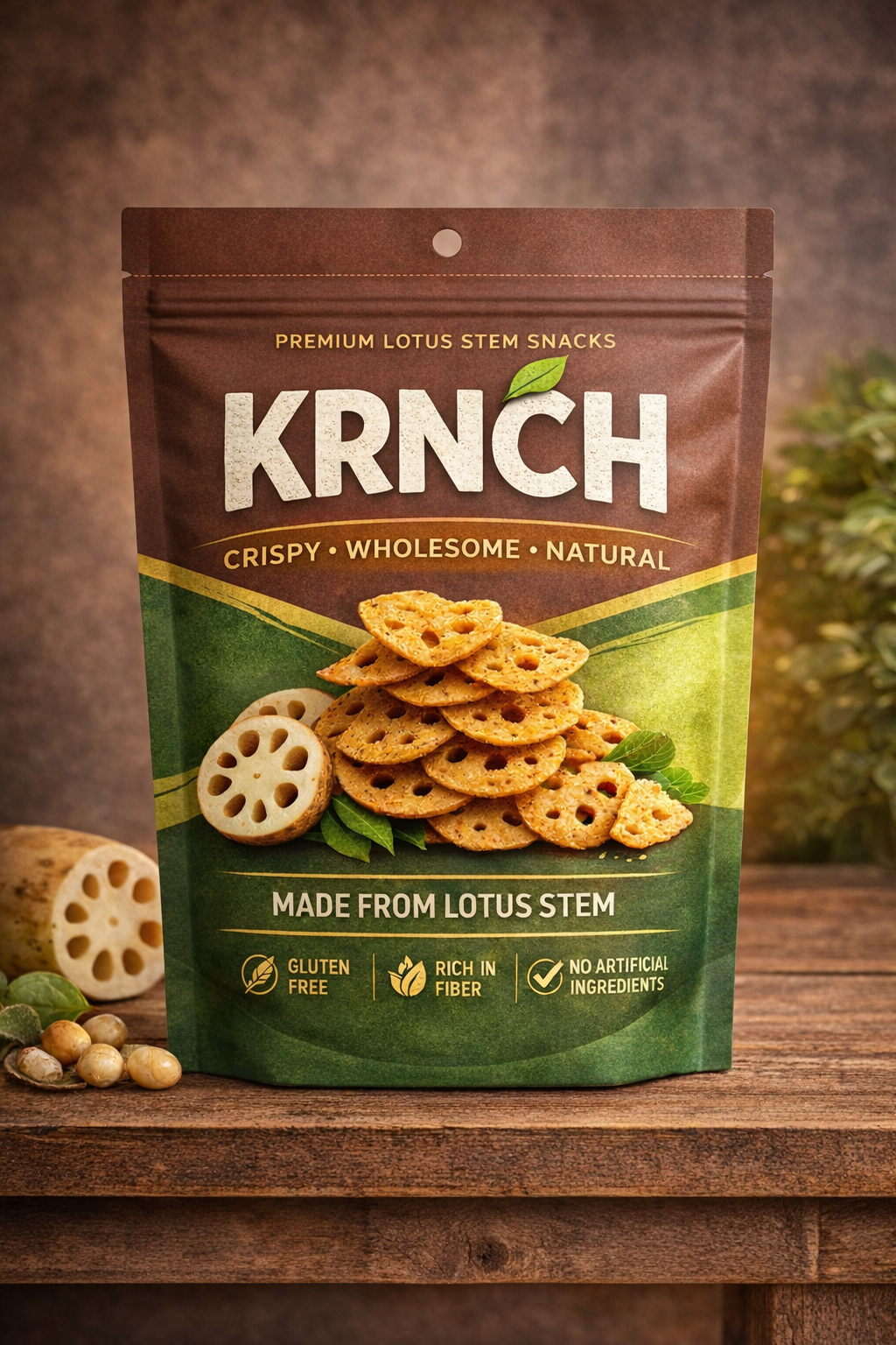 Masala Lotus Stem Chips