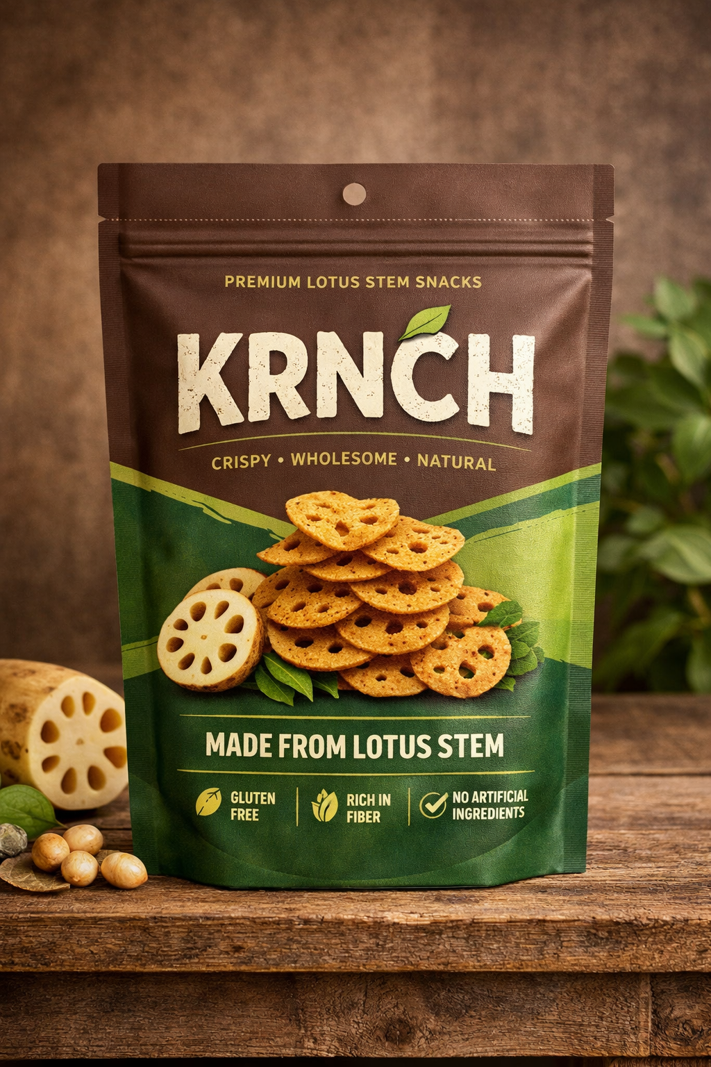 Masala Lotus Stem Chips